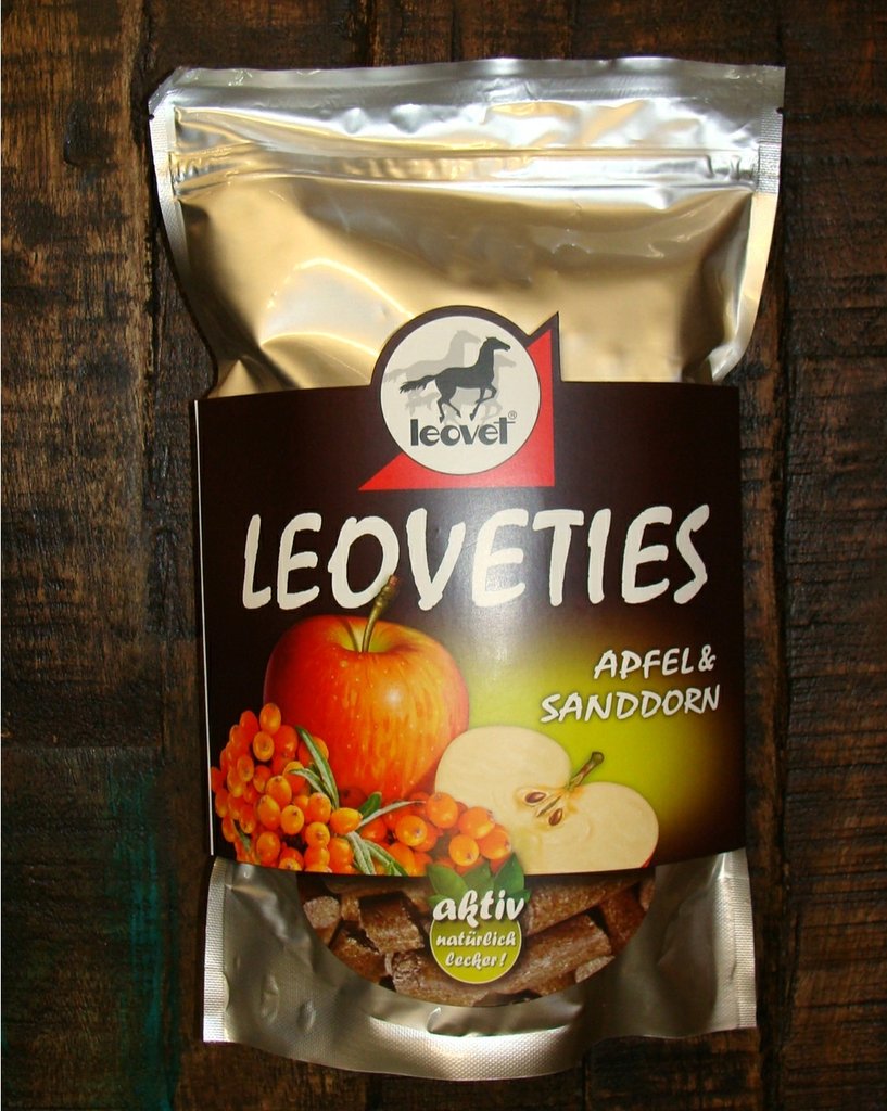 Pamlsky jablko + rakytník.1kg, Leoveties