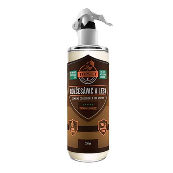 ROZČESÁVAČ A LESK 250ml, Topvet