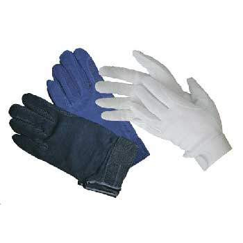 Jazdecké rukavice bavlnené HKM